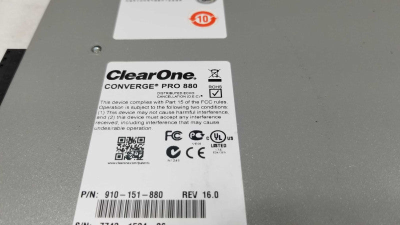 CLEARONE Converge Pro 880 HD Conference Unit ~