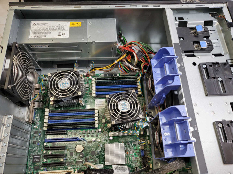 Lenovo ThinkServer TD340 2x Xeon  E5-2407 v2@2.4GHz 32GB RAM 1TB Mega LSI )