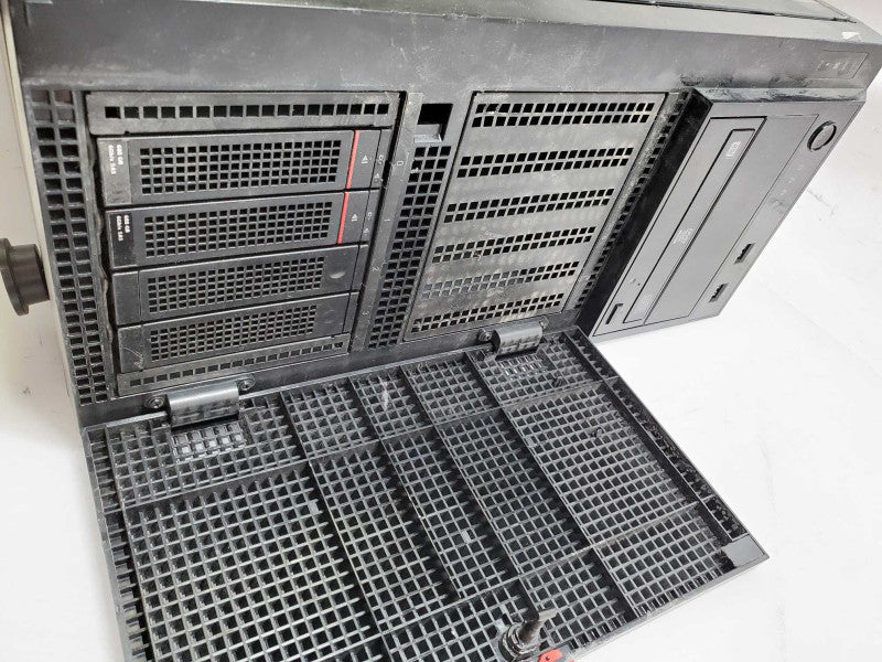 Lenovo ThinkServer TD340 2x Xeon  E5-2407 v2@2.4GHz 32GB RAM 1TB Mega LSI )