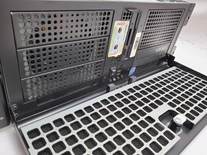Custom PC Core 2 DUO E8200 @2.66GHz ASR3805/128M Barebone No Ram/HDD for parts )
