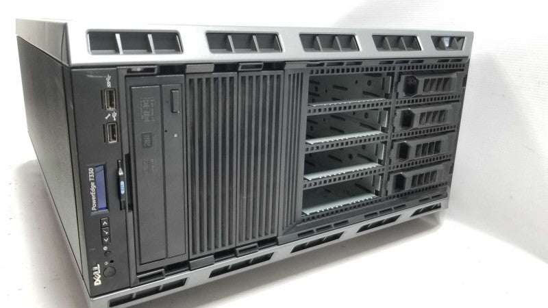 Dell PE T330, Xeon E3-1220 v5 3.0GHz QC/32GB DDR4, PERC H730, NO HDDs/Caddies ~