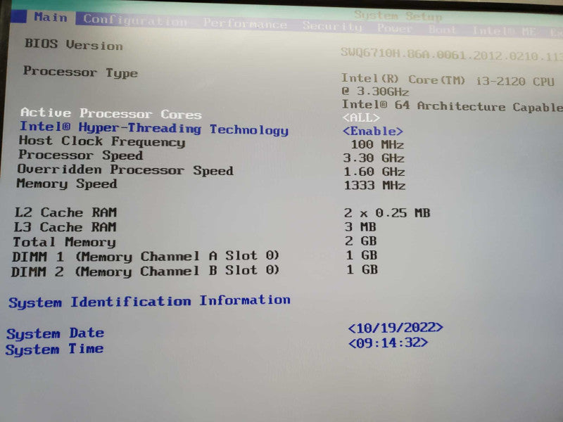 Imagine PC Core i3-2120 @ 3.3GHz 2GB RAM 320GB HDD )