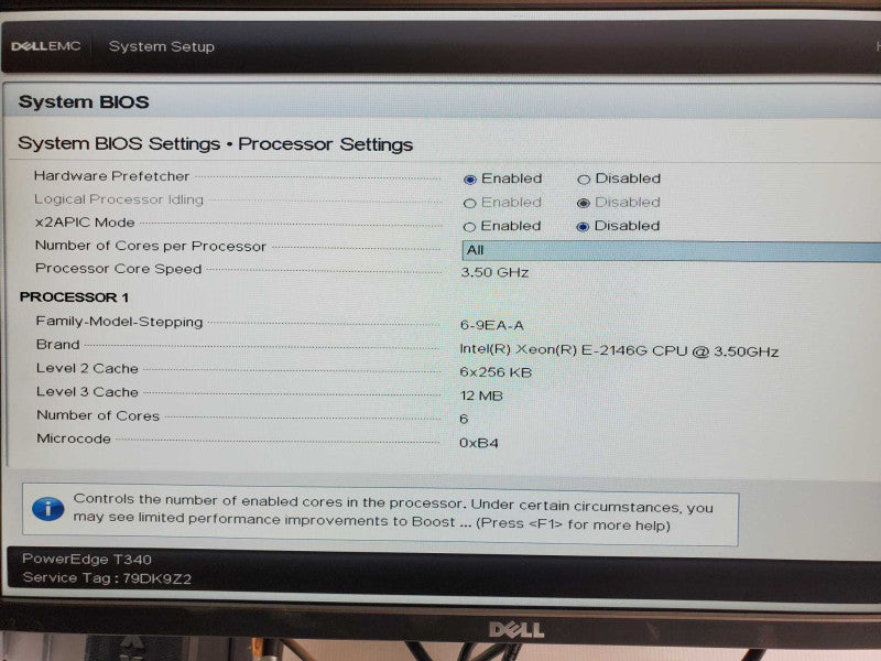 Dell Poweredge T340 Xeon E-2146G 3.5GHz, 32GB RAM, H730P, 2x PSU, 3.5\\" _