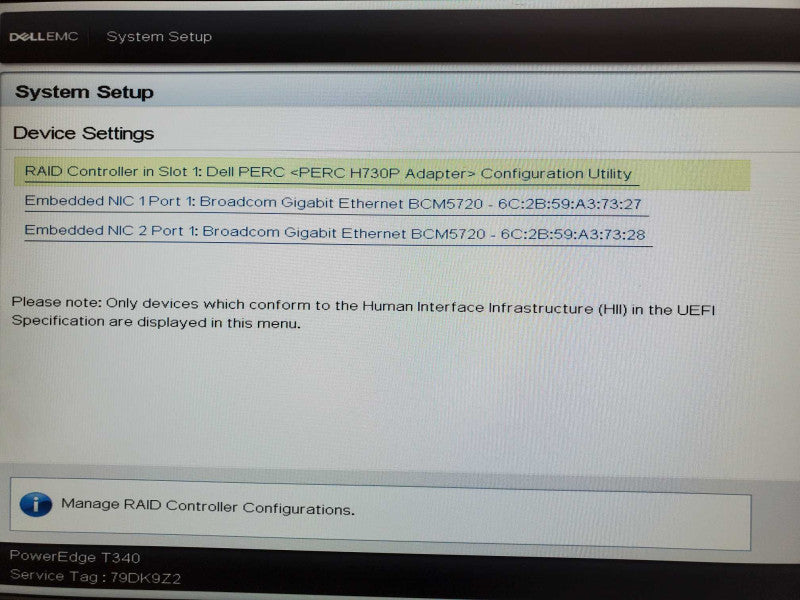 Dell Poweredge T340 Xeon E-2146G 3.5GHz, 32GB RAM, H730P, 2x PSU, 3.5\\" _