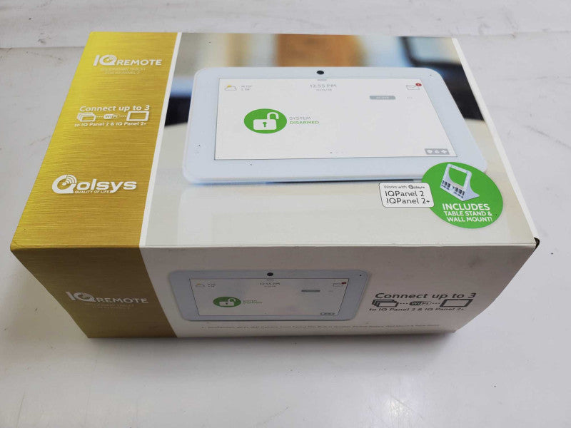 Qolsys IQ Remote Touchscreen QW9104-724 W/ accessories )