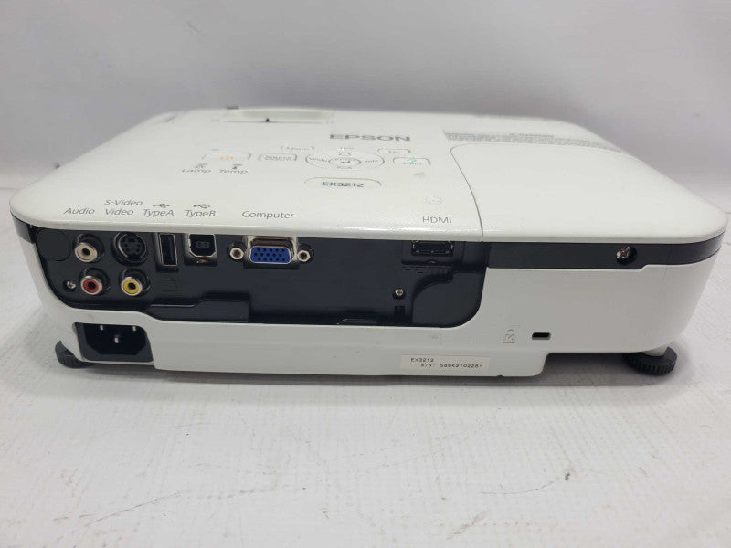 EPSON EX3212 Projector VGA/HDMI, 427 Lamp Hours |