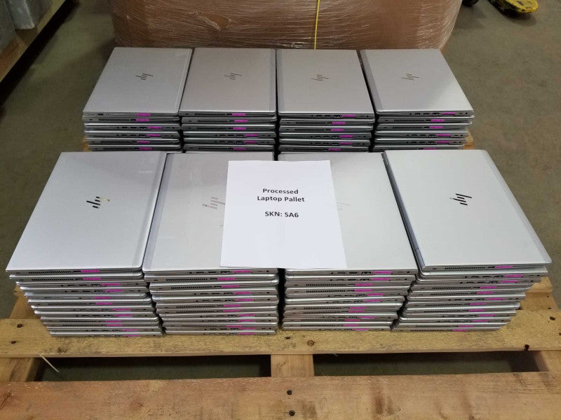 (SA6) 100x HP Laptops