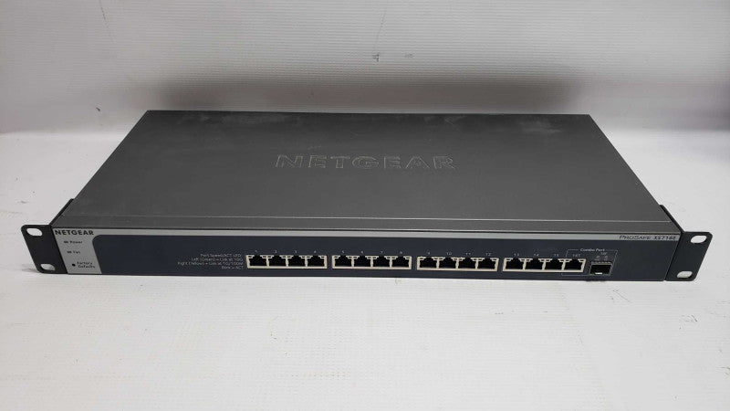 Netgear ProSafe XS716E 10G 16-Port shared with 1 SFP Unmanaged Network Switch [