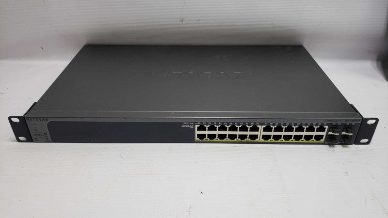 NetGear ProSafe GS728TP 24 Port Gigabit Smart Switch w/ PoE & 4x SFP Ports [