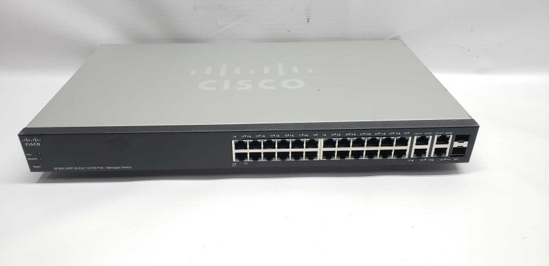 Cisco SF300-24PP 24-Port 10/100 PoE+ Switch / factory reset #