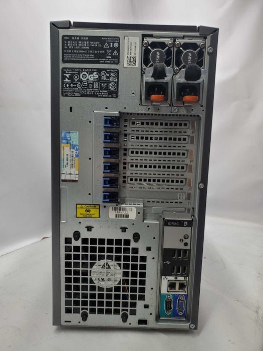 Dell PowerEdge T420 2x E5-2430 v2 2.5GHz 64GB DDR3 PERC H710 RAID No HDD |