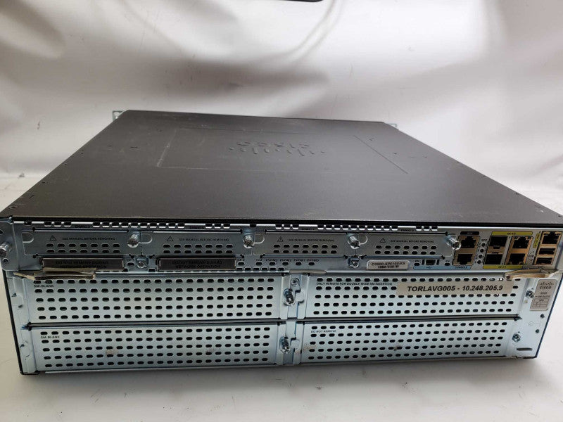 Cisco 3925 Integrated Services Router Series 3900 C3900-SPE100/K9 M22 )