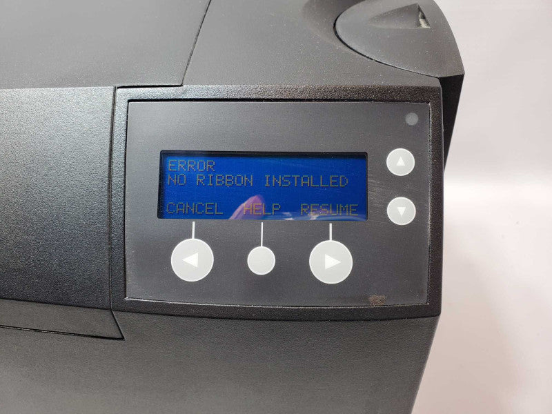 Fargo Direct to Card 550 ID Card Printer Model 091800, Powers on, AS-IS, Read _