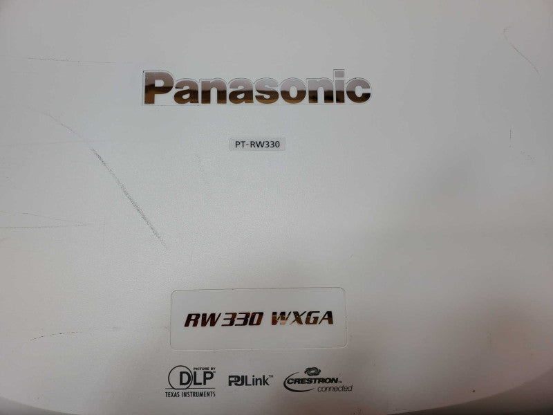 Panasonic PT-RW330U WXGA DLP Projector VGA DVI LAN HDMI, AS-IS _