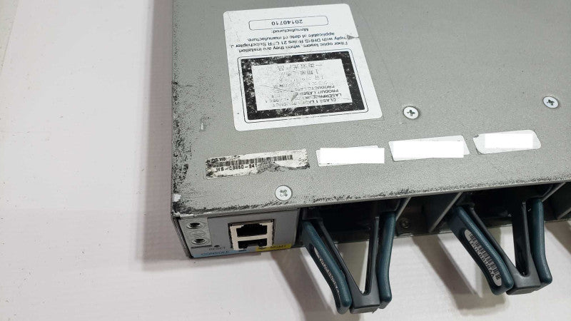 Cisco WS-C3850-24T-E v08 24 Port Gigabit Managed Switch with C3850-NM-2-10G [