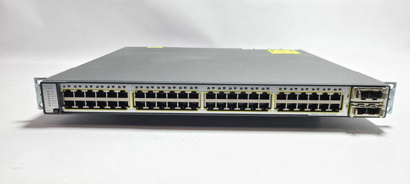 Cisco Catalyst 3750-E Series WS-C3750E-48TD-S 48 Port Gigabit Switch W/Modules $
