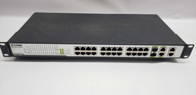 D-Link DES-1228P 24-Ports External Ethernet Switch / factory reset #