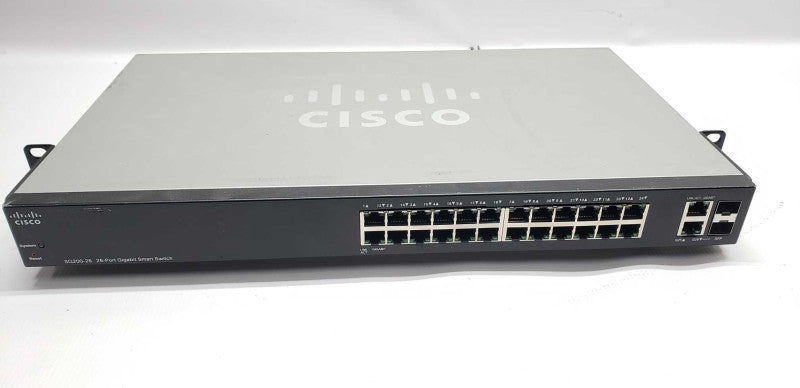 Cisco SG200-26 / 26x port gigabit smart switch / factory reset #