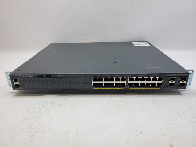 Cisco Catalyst 2960-X Series 24Port Gigabit Ethernet PoE Switch WS-C2960X-24PS (