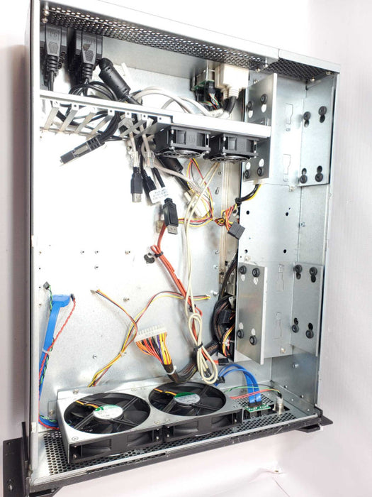 Custom PC Case with 1x Power Supplies, No accessories, See pictures _
