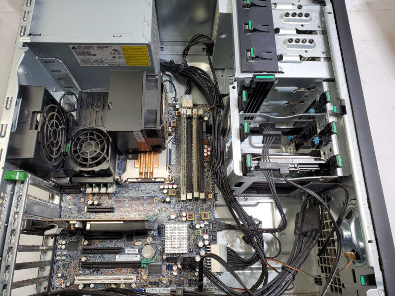 HP Z420 Workstation Xeon E5-1620 @3.6Ghz 8GB DDR3 GT720DE 500GB HDD )