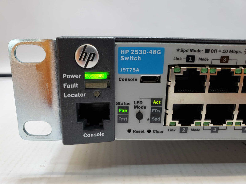 HP J9775A 2530-48G Black (RJ-45) 48-Port Managed Gigabit Ethernet Switch Hub (