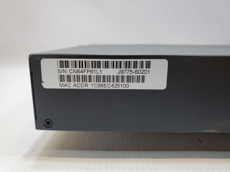 HP J9775A 2530-48G Black (RJ-45) 48-Port Managed Gigabit Ethernet Switch Hub (