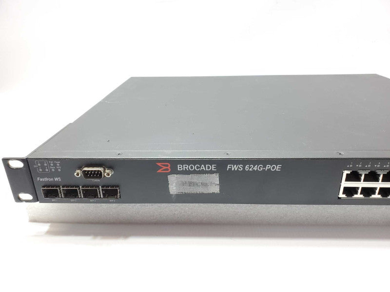 Brocade 24-Ports PoE Gigabit Switch FWS624G-POE PWR _