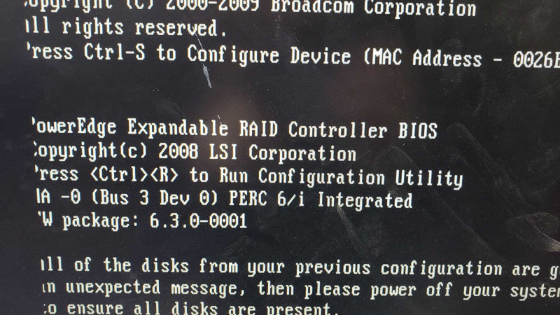 Dell PowerEdge R710 2xXeon E5504@2GHz 12GB ECC DDR3 RAID PERC 6/i No HDD [