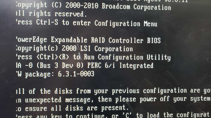 Dell PowerEdge R710 Xeon E5620@2.4GHz 16GB ECC DDR3 RAID PERC 6/i No HDD [