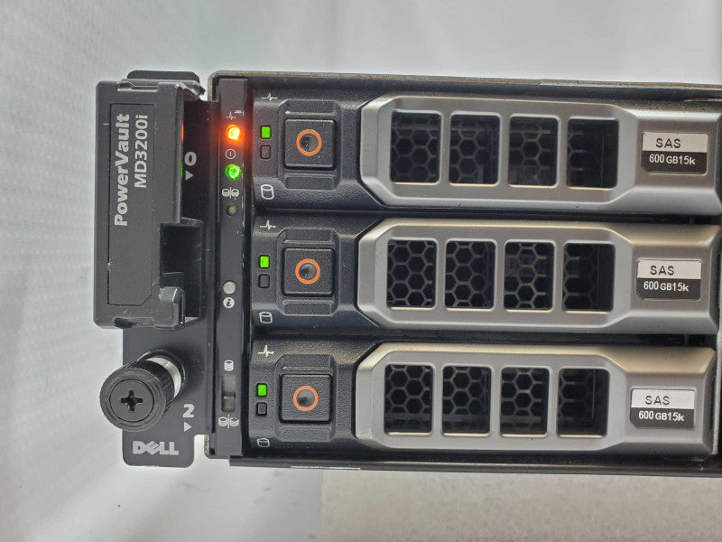 Dell PowerVault MD3200i 12x 3.5\\" Bays iSCSI Storage Array 2x PSU 1x MD32 Series _