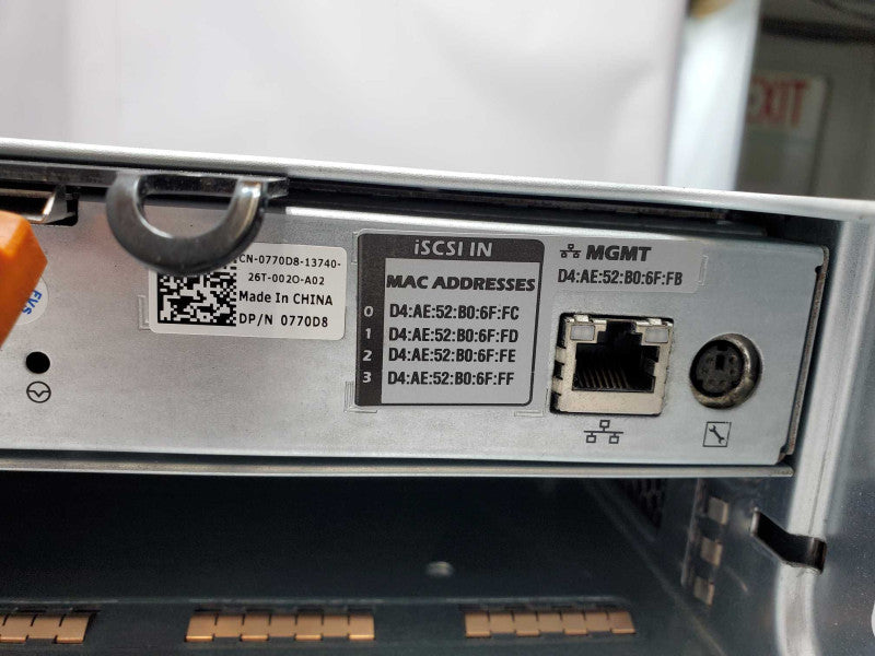 Dell PowerVault MD3200i 12x 3.5\\" Bays iSCSI Storage Array 2x PSU 1x MD32 Series _