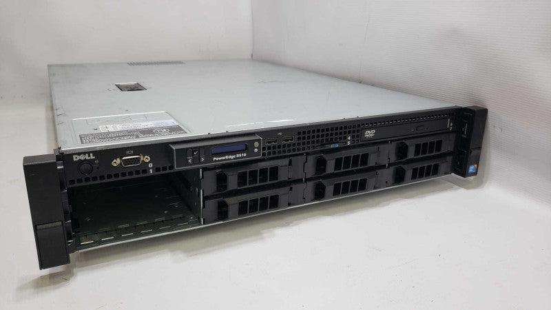 Dell PowerEdge R510 2x Xeon E5607@2.27GHz 24GB ECC DDR3 RAID PERC 6/i No HDD [