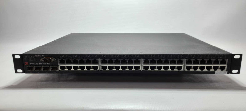 Brocade FastIron FWS 648G-POE 48 Port Gigabit Ethernet 4xSFP Port Managed Switch $