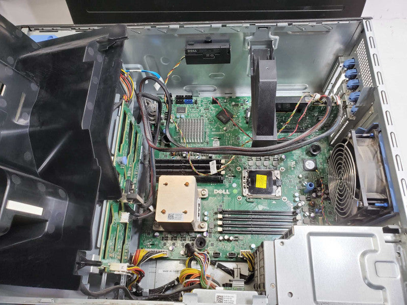 Dell PowerEdge T410 Xeon E5620 @2.4GHz 32GB RAM 3.6TB HDD PERC H700 2x PSU )