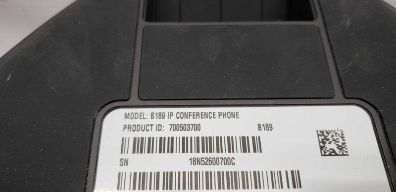 Avaya Model B189 IP Conference phone / FACTORY RESET #