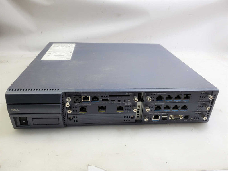 NEC SV8100 or SV8300 CHS2U-US w/CD-CP00 CD-4COTB 2xCD-16DLCA CD-VM00 )