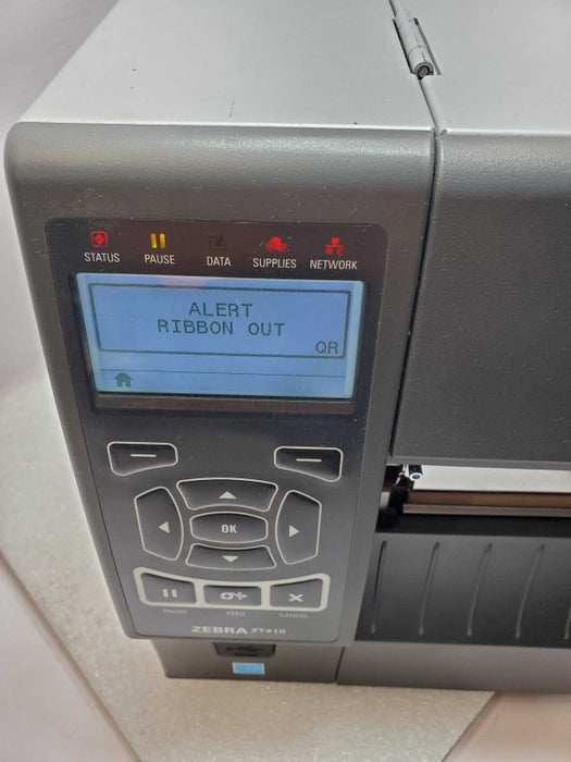 Zebra ZT410 ZT41043-T010000Z Industrial Thermal Transfer Barcode Label Printer _