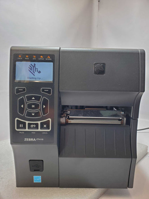 Zebra ZT410 ZT41043-T010000Z Industrial Thermal Transfer Barcode Label Printer _