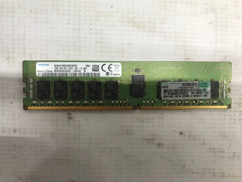 Samsung 16G 1Rx4 PC4-2400T-RC1-12-MC0 ECC Server Ram Memory