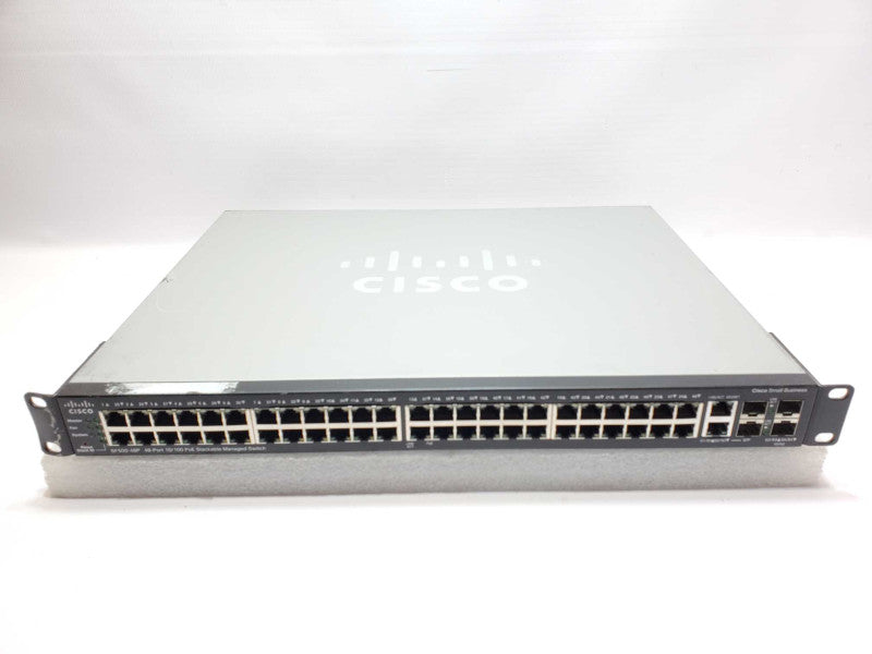 Cisco SF300-48P 48-Port 10/100 PoE Managed Switch, SF500-48P-K9 _