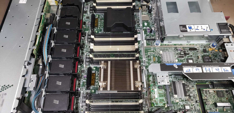 HP Proliant DL360p Gen8 Xeon E5-2620 V2 @ 2.10ghz / 32gb ram / P420i Ctrl #