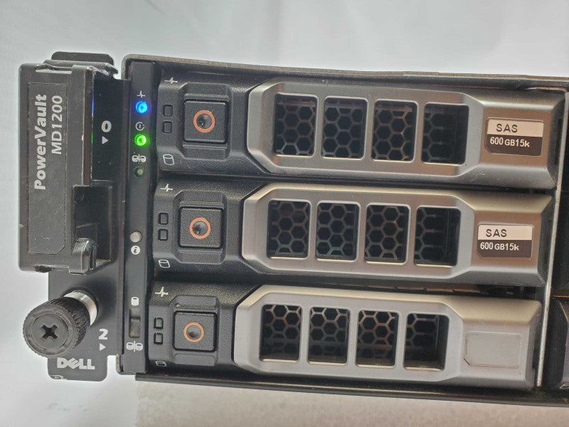 Dell PowerVault MD1200 12x 3.5\\" Bays Storage Array 2x PSU 1x MD12 Series Ctrl _