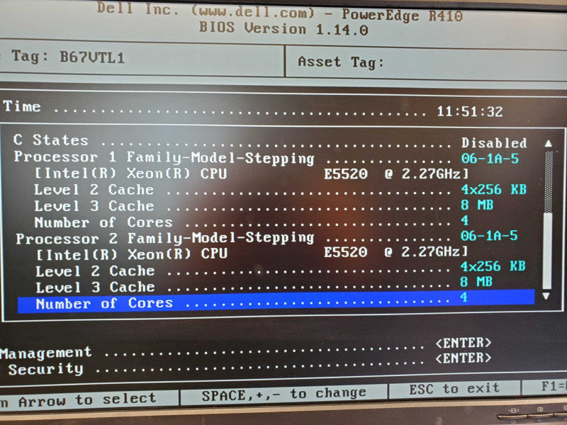 Dell PowerEdge R410 2x Xeon E5520 @ 2.2GHz 16GB Ram 4x 3.5\\" No HDD No RAID (