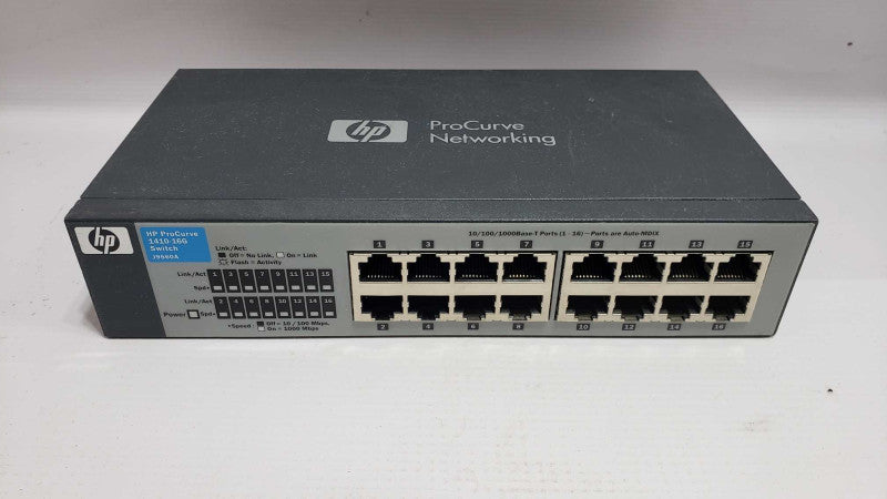 HP 1410-16G 16-Port 10/100/1000 Switch J9560A [