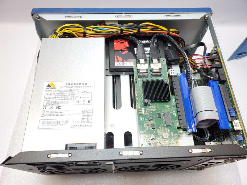 Datto 8-Bay NAS, Intel Atom 2.4GHz, 32G, 120 GB SSD + 8x 3.5\\" Bays SAS9211-8i _