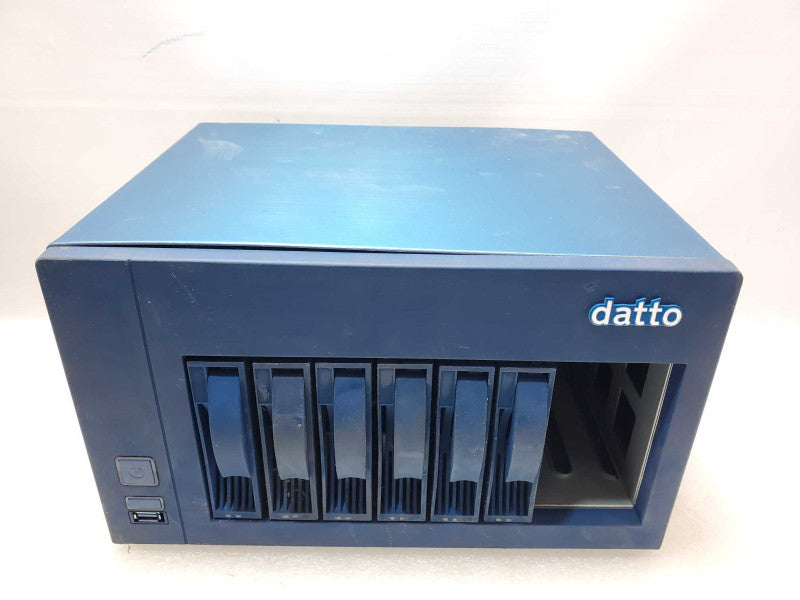 Datto 8-Bay NAS, Intel Atom CPU, No RAM, 6x 3.5\\" Caddies, AS-IS _