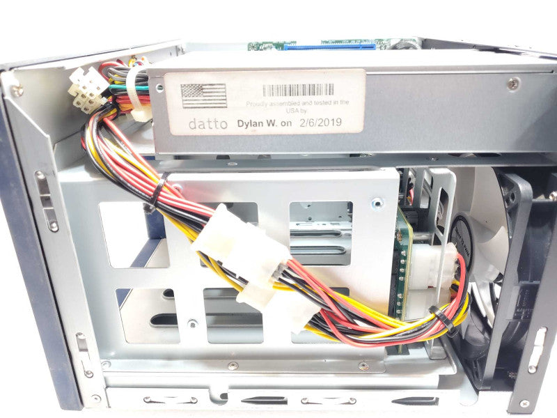 Datto 8-Bay NAS, Intel Atom CPU, No RAM, 6x 3.5\\" Caddies, AS-IS _