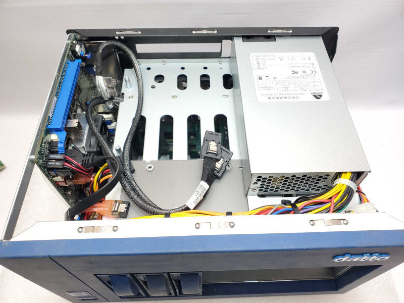 Datto 8-Bay NAS, Intel Atom CPU, No RAM, 6x 3.5\\" Caddies, AS-IS _