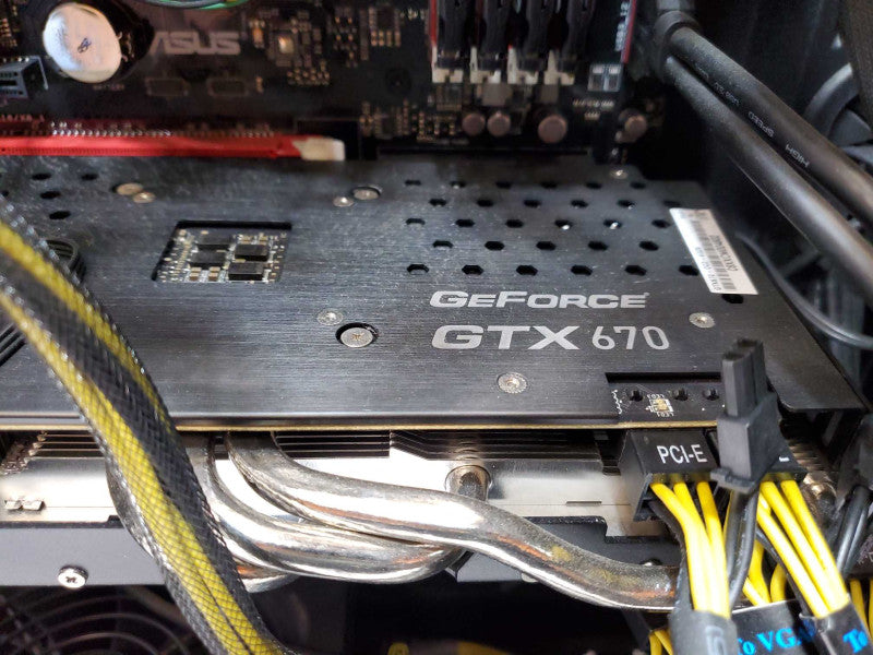 Custom/Asus PC, CoreI7-4770 3.4GHz, 32GB RAM, 2TB HDD, GTX 670, 1200W PSU _